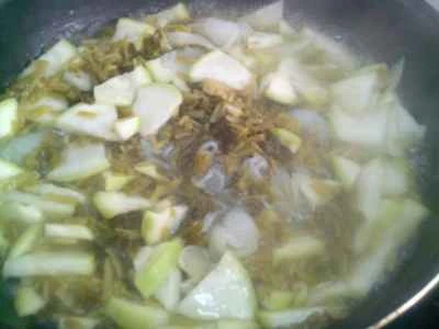 こんにゃく漬けとひょうたん煮の作り方：8