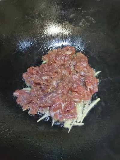 牛肉とキュウリの炒め物の作り方：14