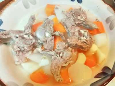 ラムの背骨と大根の煮込みの作り方：9