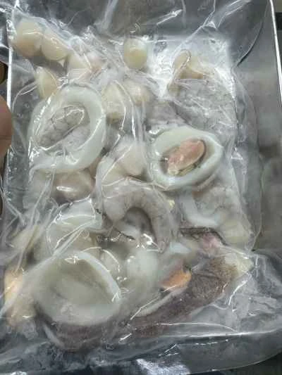 海鮮卵団子の作り方：1