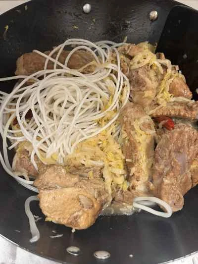 キャベツの酢漬けと豚スペアリブの煮込みの作り方：10