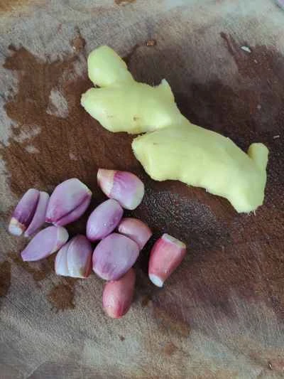 蓮の葉チキンのレシピ手順：3