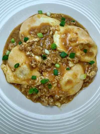 ひき肉と煮卵のレシピ