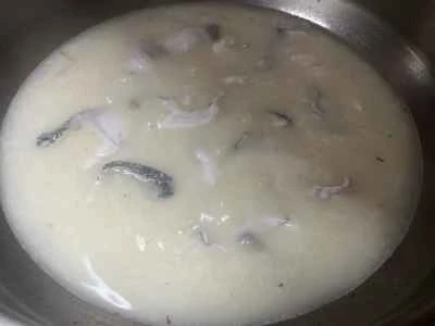 乳白色の香魚を作る手順：21
