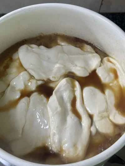 コーンブレッドを使ったポークリブの作り方：14