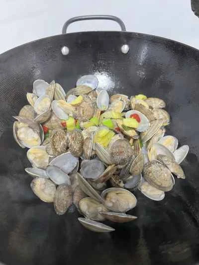 アサリ炒めのレシピ手順：7