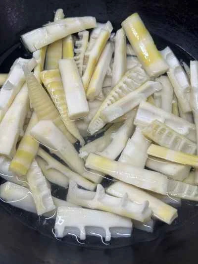 鶏肉とたけのこの煮込みの作り方：5