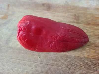 豚肉の細切りと赤唐辛子の炒め物の作り方：2