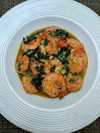 エビと大葉の炒め物の作り方：15