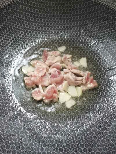 肉入りヘチマ炒めの作り方：4