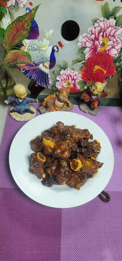 プラム風味のスペアリブの作り方：16