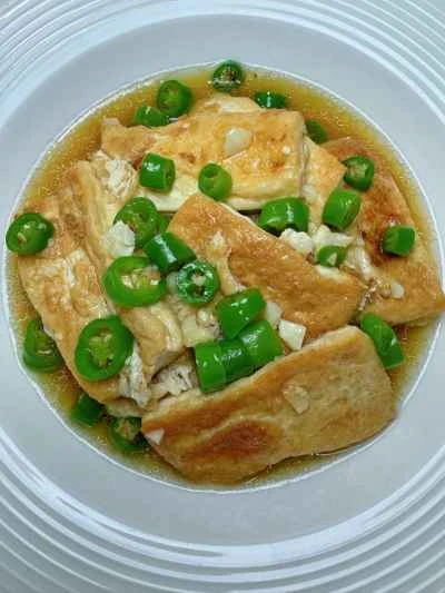 ピーマン豆腐の作り方：13