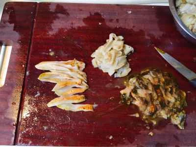 ネギと胡椒のアサリの作り方：2