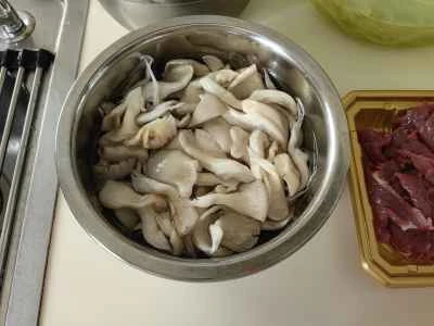 酸辣湯牛肉を作る手順：3