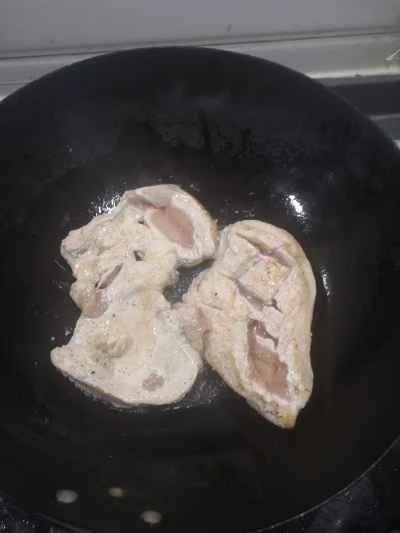 鶏胸肉のソテーレシピの手順：7