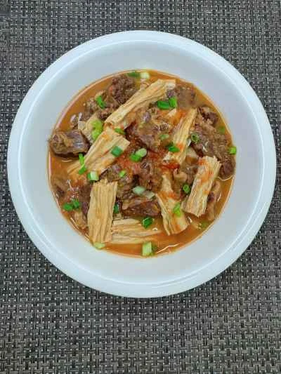 トマト、豆腐皮、牛ブリスケットの作り方：18