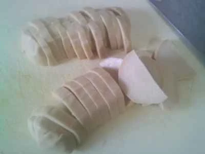 野菜とキノコのピクルスを使ったベジタリアンチキンの作り方：3