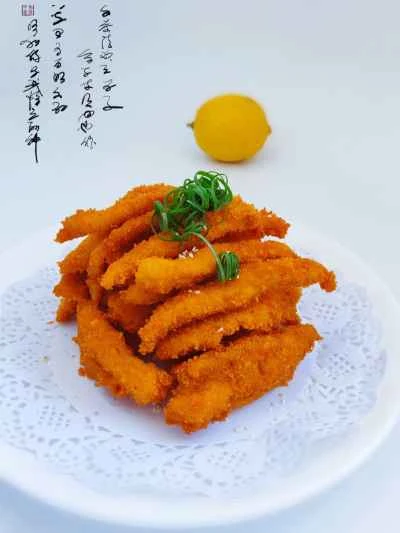 クリスピーチキンストリップスのレシピ手順：1