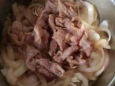 豚肉と玉ねぎの炒め物の作り方：7
