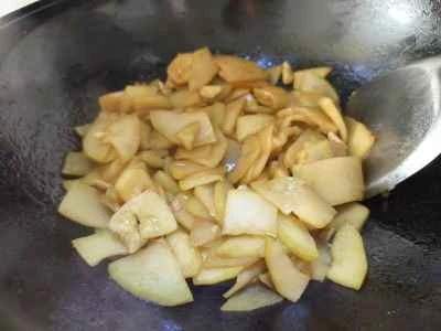 ニンニク風味の白かぼちゃの作り方：4