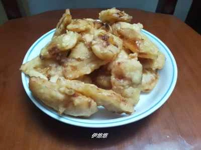 揚げカボチャスライスのレシピ