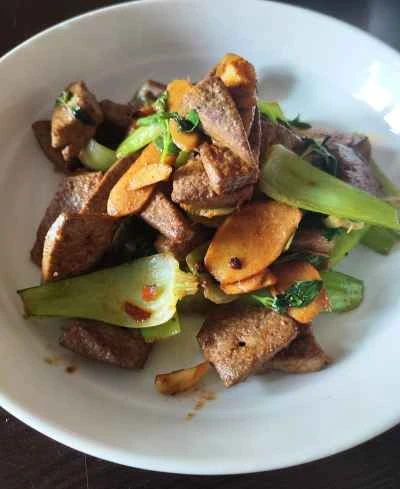 豚レバー炒めの作り方：10