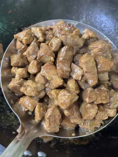 ニンニク風味の豚肉炒めの作り方：10