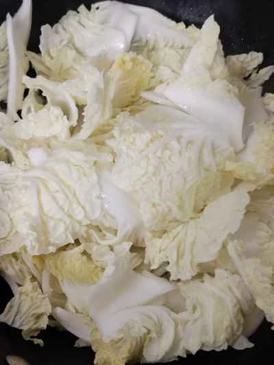 ベビーチンゲン菜の炒め物レシピの手順:3