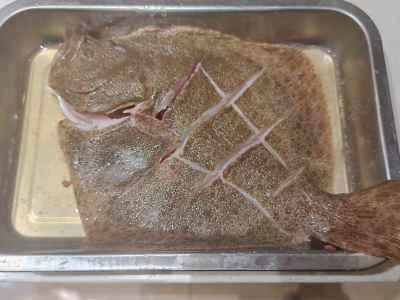 ターボットのソテーのレシピ手順：1