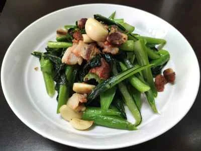 豚肉の皮と白菜の炒め物の作り方：6