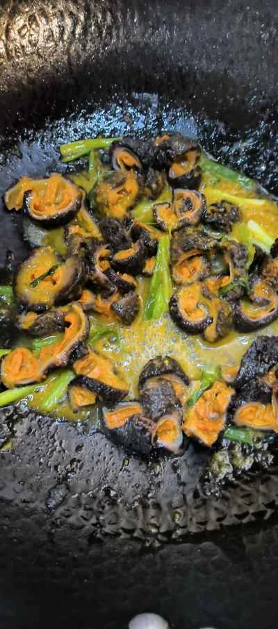 紅参入りベビーチンゲン菜炒めの作り方：4