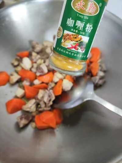 カレーチキンレシピの手順：9