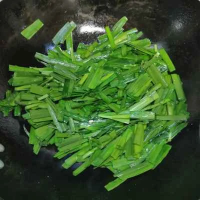 豆腐とニラの炒め物の作り方：8
