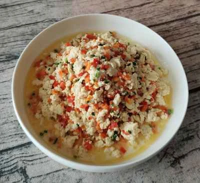 赤唐辛子入り豆腐炒めのレシピ