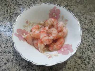 エビとピーマンとタケノコの炒め物の作り方：3