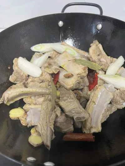 陝西省官中風煮豚スペアリブの作り方：6