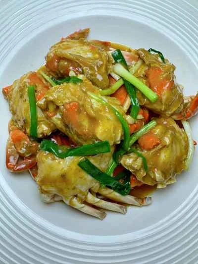 わさびバターカニの作り方：17