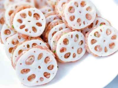 揚げレンコンケーキの作り方：6