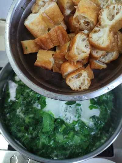 揚げパンの作り方:5