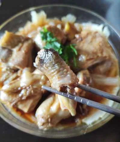 蒸し鶏とベビーチンゲン菜の作り方：8