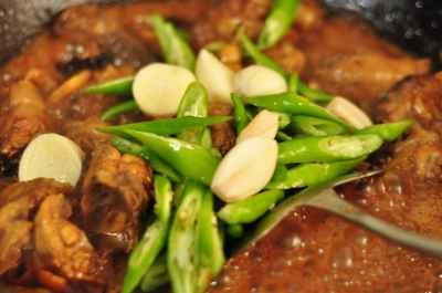 家庭風鶏肉炒めレシピの手順：7