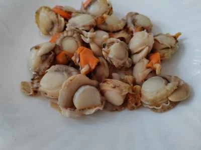 春雨入りホタテのピリ辛炒めの作り方：1