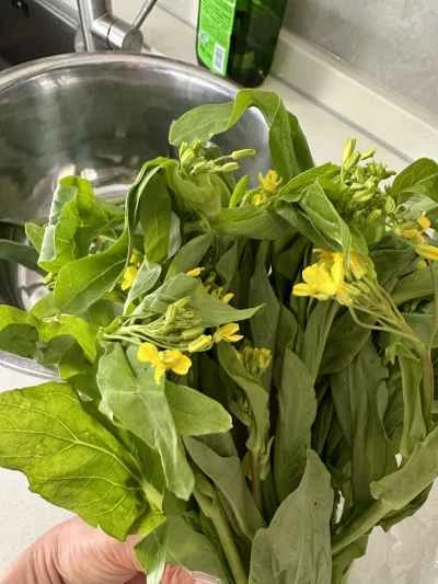 カリフラワー炒めの作り方：1