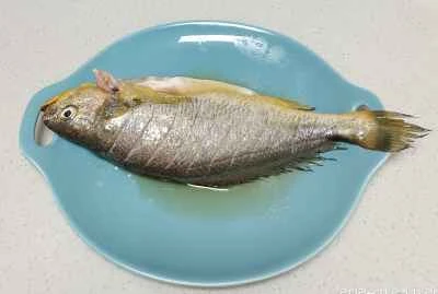 蒸しニベのレシピ手順：2