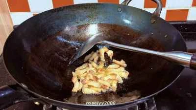 塩漬け豚肉、チリ、インゲン豆の作り方：6