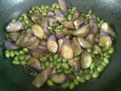 枝豆入りナスの煮込みの作り方：12