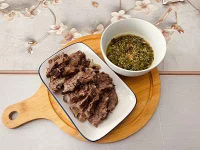 ゆで牛肉のレシピ