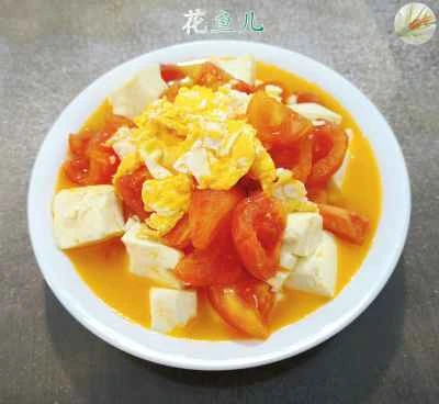 卵、トマト、豆腐のシチューのレシピ