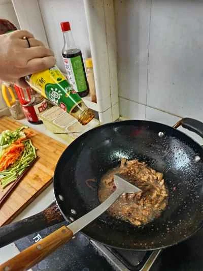 魚香肉（魚風味の細切り豚肉）の作り方：4