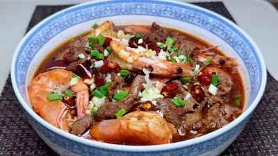 エビとビーフシチューの作り方：19